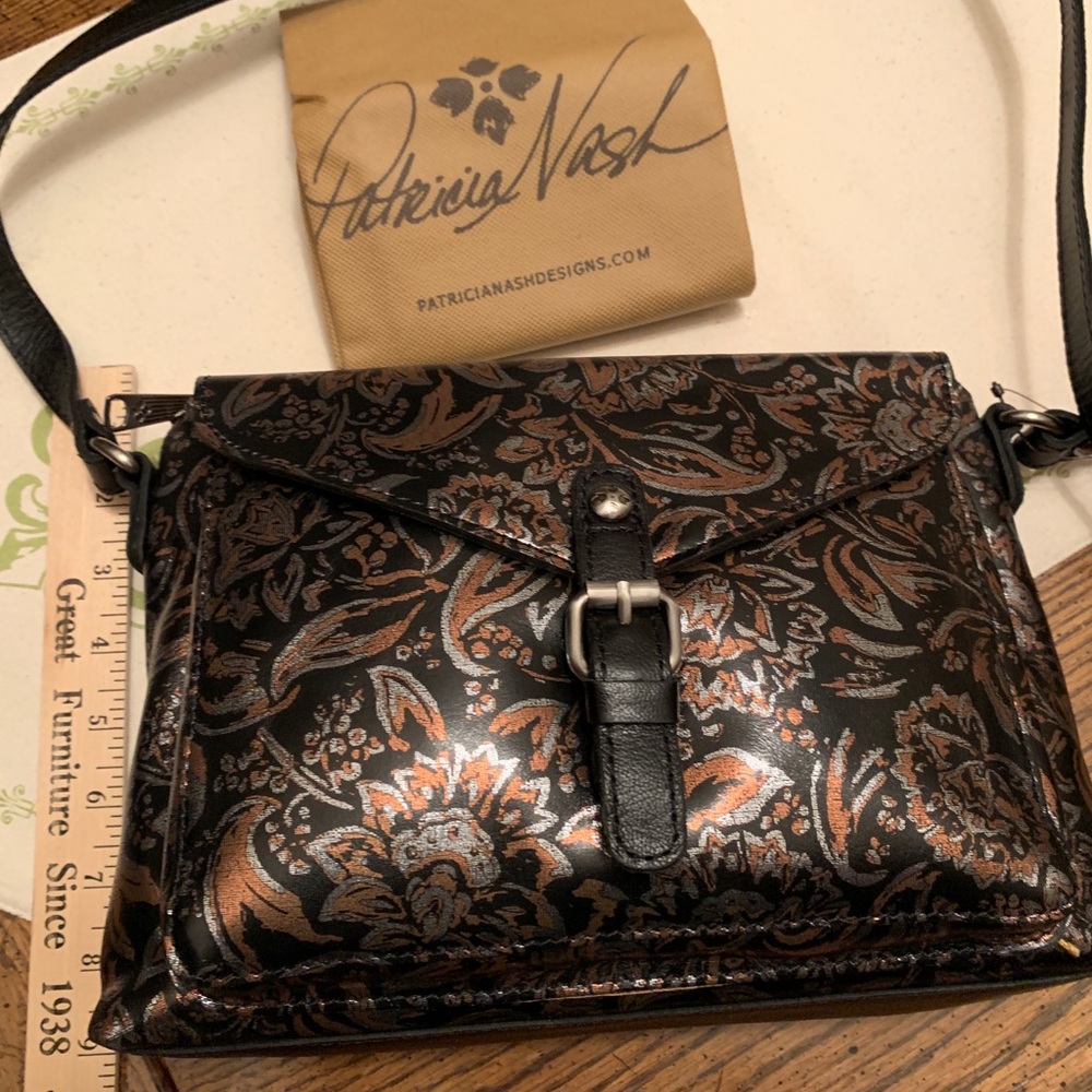 Patricia Nash Crossbody 💯 Leather Bag